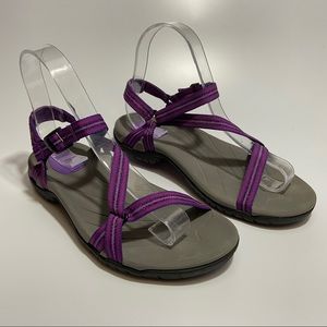Teva Cross Strap Anatomic Footbed Sandals size 6